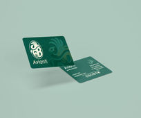 Silver Foil Raised UV Card