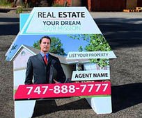 Real Estate Open House Sign