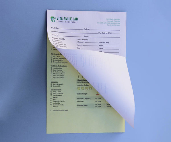 NCR Pads - 2 Part (Duplicate Pads) - Touch