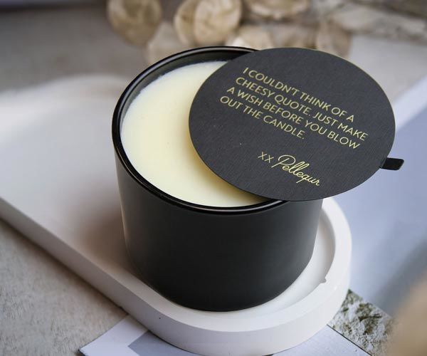 Candle Dust Cover Custom Candle Packaging Dust Cover Printing Services