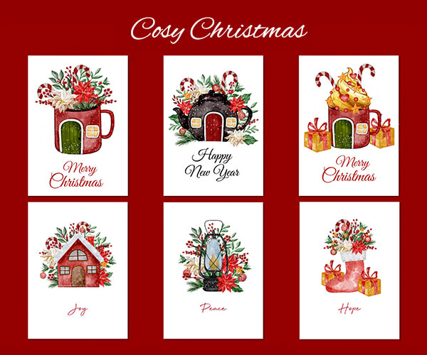 Custom Christmas & Holiday Cards, 5x7 Cardstock, Blank Envelope, Faithful  Christmas