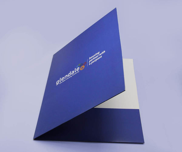 Custom 5.25x10.5 Presentation Folders, Folder Printing