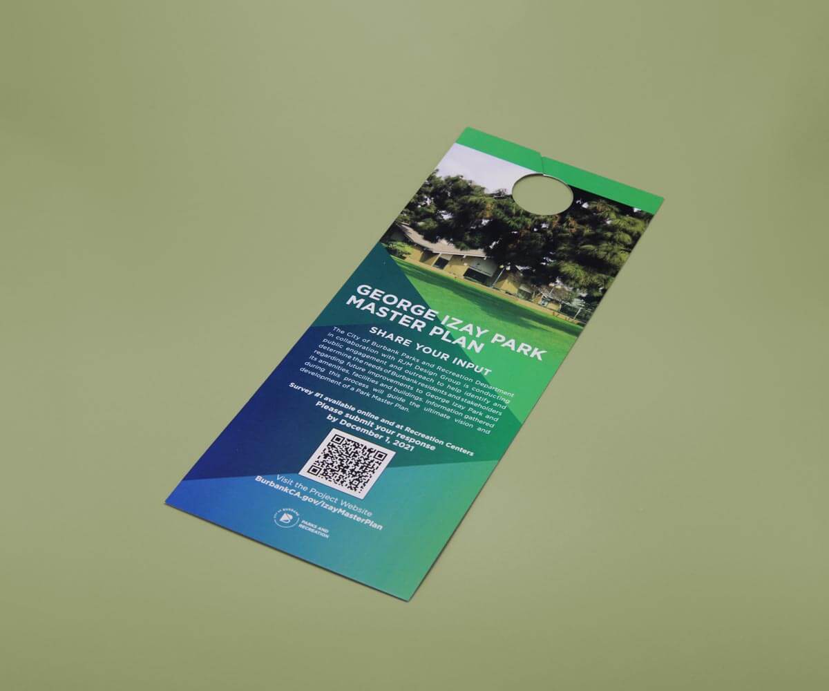 Custom Door Hanger Printing On 14PT — Clubcard Printing USA