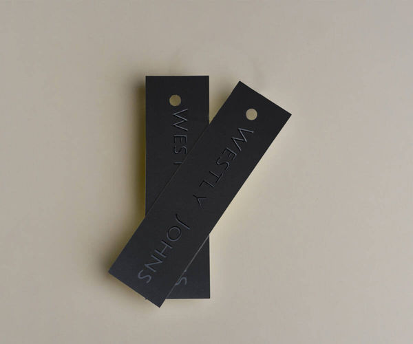 Braille Clothing Tags - Numbers