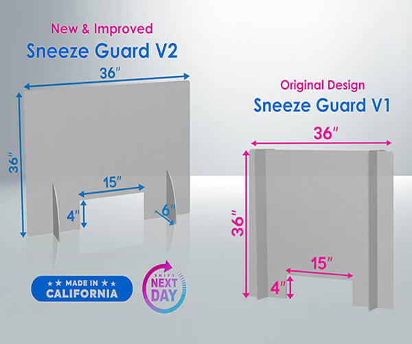 New Sneeze Guard Style