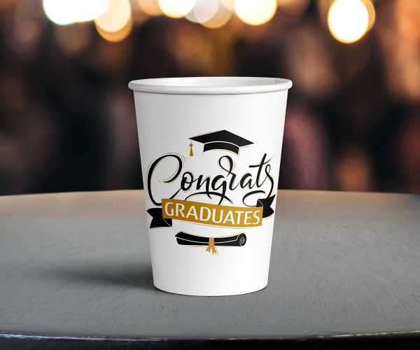 Custom Paper Cold Cups, Printed Cold Drink Paper Cup