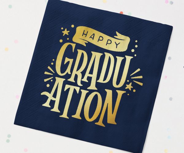 Custom Graduation Napkins Printing