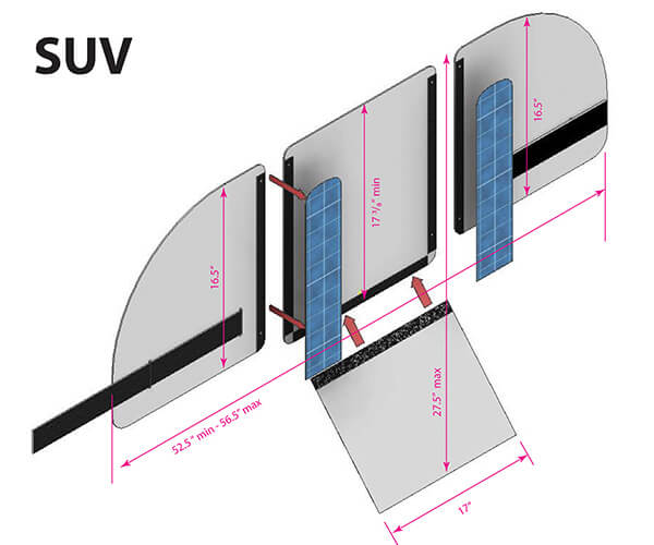 Large Magnetic Sneeze Guard Holder™ for Acrylic Panels & Plexiglass Sheets  - Store Fixtures Direct