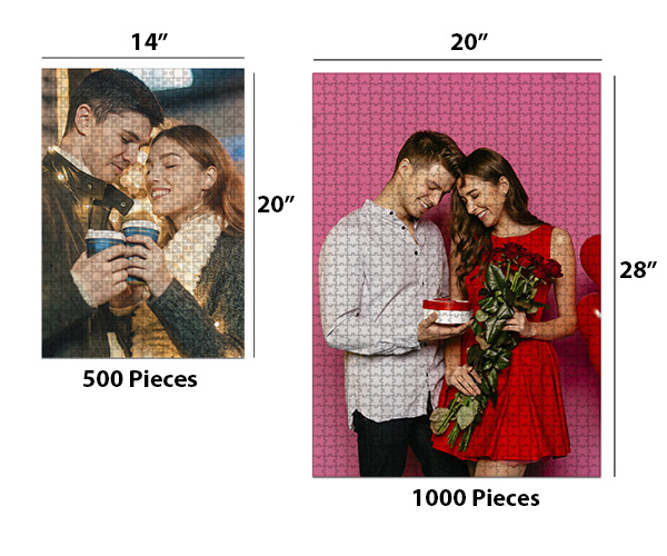 Personalized Photo Collage Puzzle – 500 Pieces