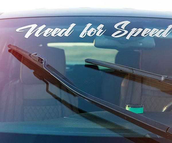 I Feel The Need The Need For Speed VINYL DECAL STICKER Car Window