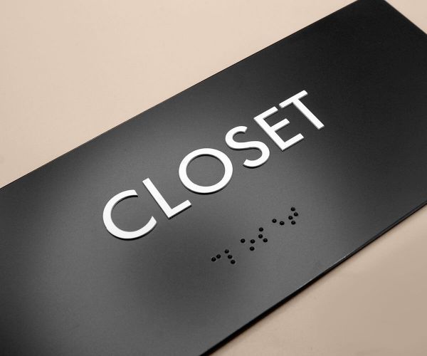 ADA Braille Signs, Custom Braille Signage, ADA Compliant Exit, Bathroom  Signs in Los Angeles