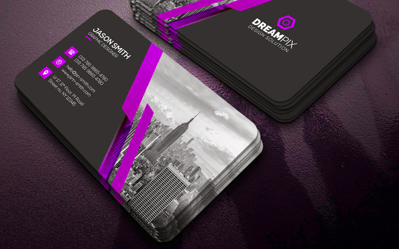 What are raised spot UV business cards?