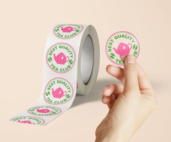 Label Protection Tape, Pink, Acrylic Tape Adhesive, Tape