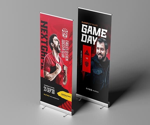 Retractable Banner Printing in Los Angeles, Roll Up Banner Printing Services